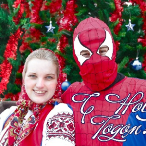 Новогоднее приключение Василисы и Человека-паука
